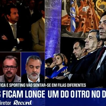 Vítor Pinto prevê comportamento cordial entre Rui Costa e Varandas no dérbi