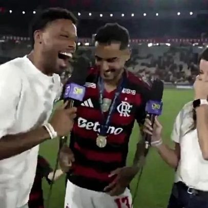 Filho de Danilo responde a surpresa em vídeo; André Balada comenta