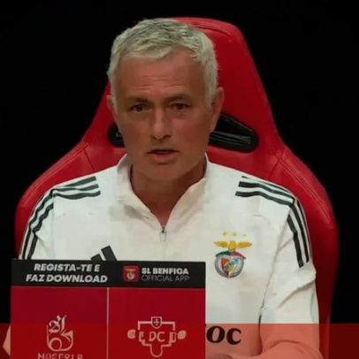 Mourinho comenta fama de forreta, promete noite tranquila e elogia Rui Borges