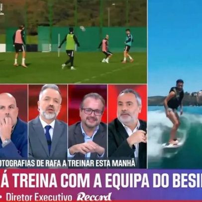 Rafa regressa aos treinos no Besiktas e impressiona pela forma física