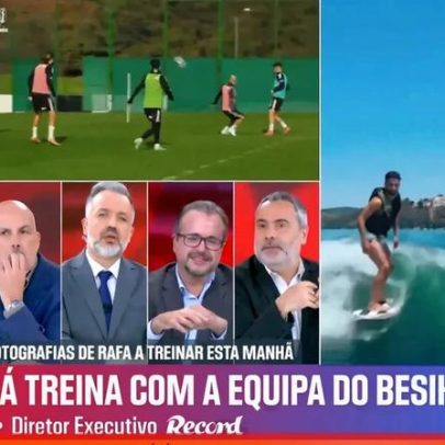 Rafa regressa aos treinos do Besiktas e impressiona pela forma física