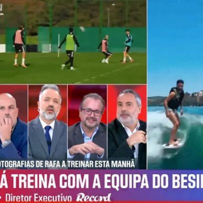 Rafa regressa aos treinos no Besiktas e surpreende pela forma física