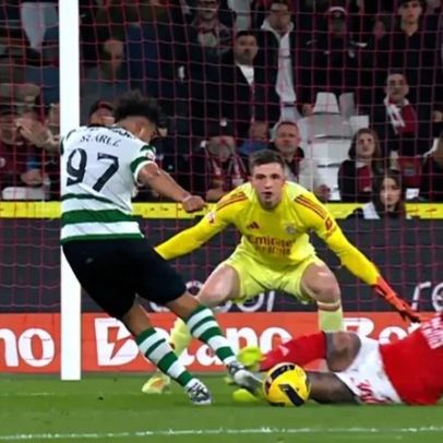 Derbi entre Sporting e Benfica: VAR não viu Diomande atirar Pavlidis