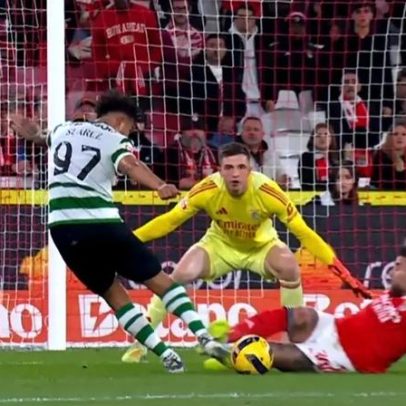Derbi: Benfica analisa 25 minutos do Sporting e falha do VAR no lance Pavlidis