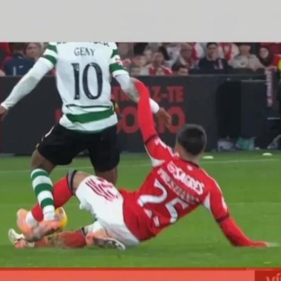Lance de Prestianni no Benfica-Sporting é analisado nos áudios do VAR