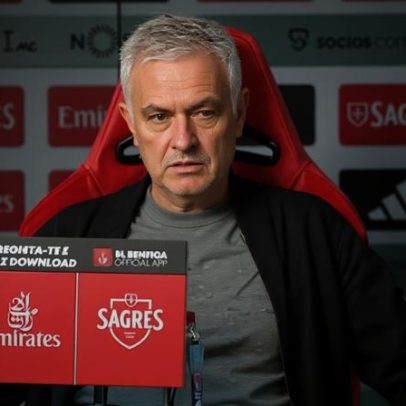 Acompanhe a conferência de José Mourinho em direto, Benfica