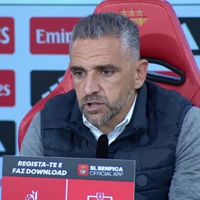 Rui Borges admite frustração com desempenho da equipa