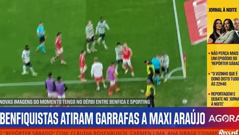 Um dos momentos mais quentes do dérbi