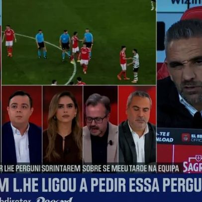 Vítor Pinto critica gestão: Prestianni entra aos 58 minutos na Choupana