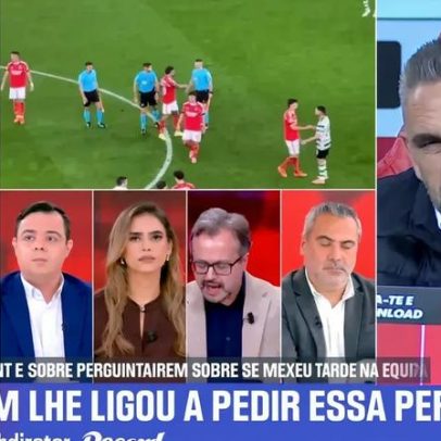 Vítor Pinto critica substituição de Prestianni aos 58 minutos na Choupana