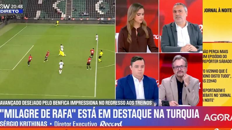 Sérgio Krithinas questiona investimento de grande envergadura no Benfica por Rafa