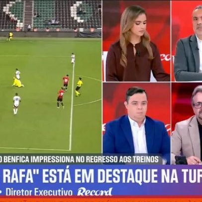 Sérgio Krithinas discute se o Benfica deve investir grande soma em Rafa