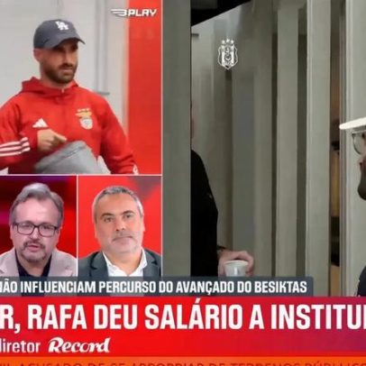 Rafa pode atuar no próximo jogo do Besiktas, abre novo capítulo