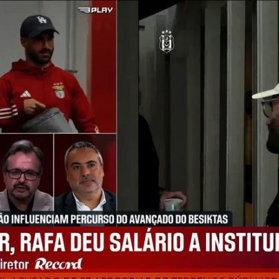Rafa pode atuar no próximo jogo do Besiktas e abrir novo capítulo, diz Vítor Pinto