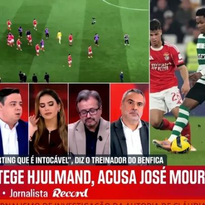 Bruno Fernandes e a estatística de Hjulmand contradizem o que Mourinho disse