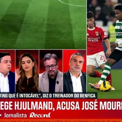Bruno Fernandes e estatística de Hjulmand contraria o que Mourinho disse