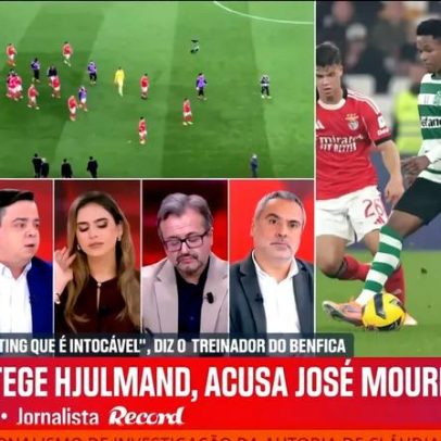 Bruno Fernandes e a estatística de Hjulmand contradizem o que Mourinho disse