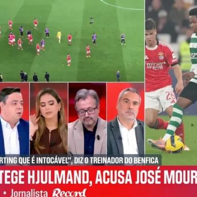 Bruno Fernandes contradiz estatística de Hjulmand em relação a Mourinho