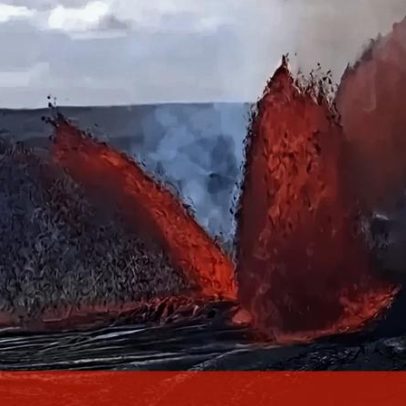 Novas erupções do vulcão Kilauea são captadas no Havaí