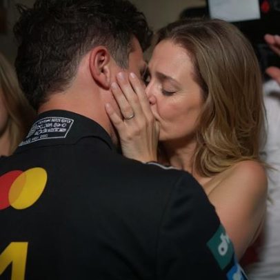Norris celebra conquista do Mundial com Margarida Corceiro, entre lágrimas