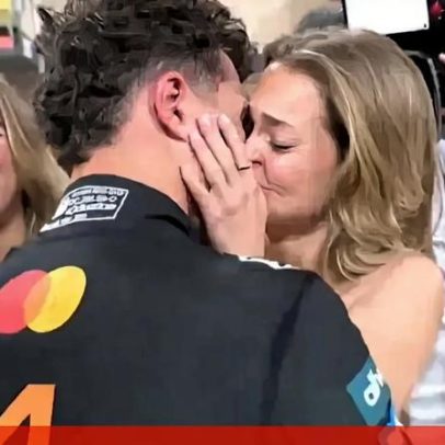 Norris comemora título mundial com Margarida Corceiro, em lágrimas