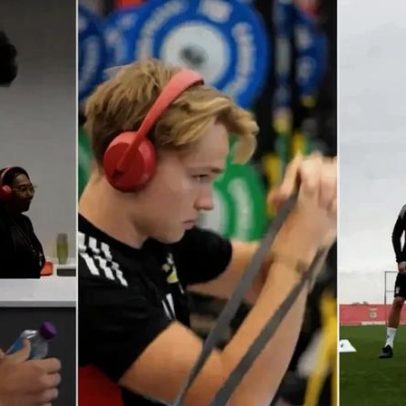 Benfica mostra regresso ao treino com todos os jogadores de fones
