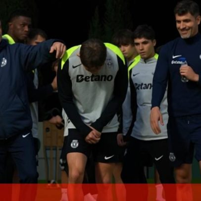 Sporting revela novidade no treino para o jogo com o Bayern Munique