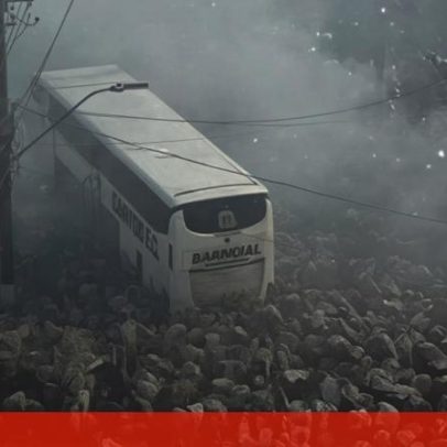Santos regista o último corredor de fogo da época em vídeos