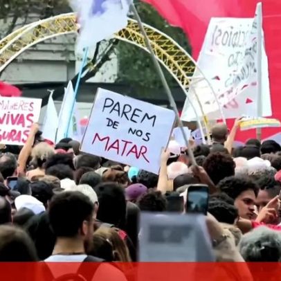 Milhares de manifestantes no Brasil contra feminicídio e violência de género