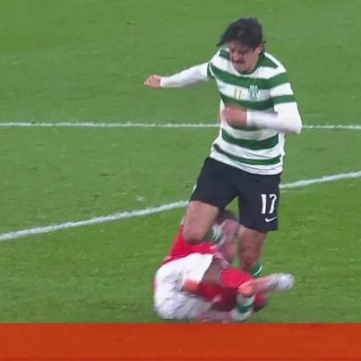 Trincão jogou no dérbi em esforço após entorse no tornozelo esquerdo