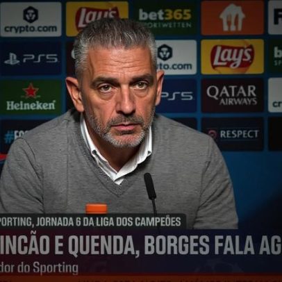 Rui Borges comenta lesões de Trincão, Pote e Quenda; nomes em dúvida para Munique