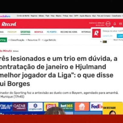 Sporting desfalcado em Munique e o problema do Benfica