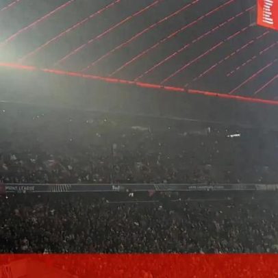Golo do Sporting em Munique: celebração nas bancadas e no banco