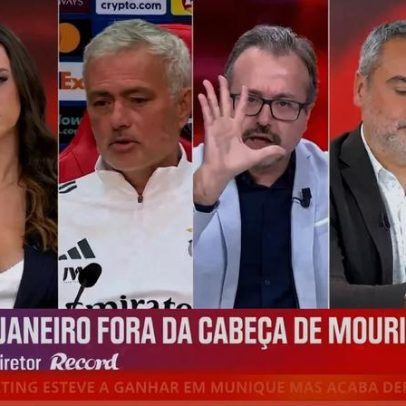 Mourinho envia recado à estrutura; não dialoga com Mário Branco e Rui Costa