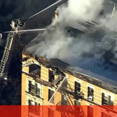 Incêndio em prédio em Nova Iorque deixa feridos entre moradores e bombeiros