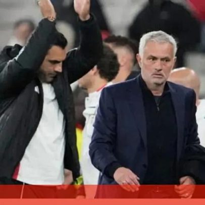 Mourinho comemora vitória que mantém equipa na luta pelo título