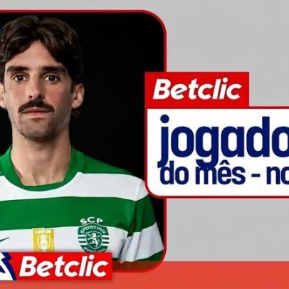 Sporting domina prémios da Liga e Trincão eleito melhor jogador de novembro