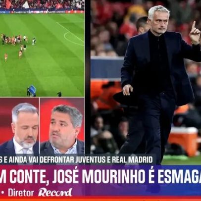 Rui Costa e Mourinho querem elogiar empate com o Sporting, diz Bernardo Ribeiro