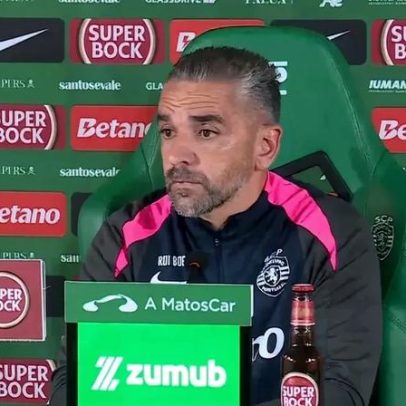 Rui Borges comenta renovação, lesão de Pote e pedidos por Geny e Diomande