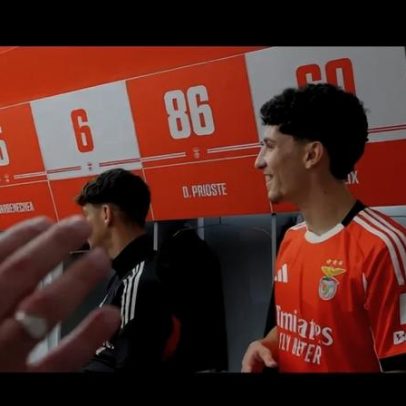Bastidores Benfica-Nápoles: discursos de Freitas e Neto no balneário