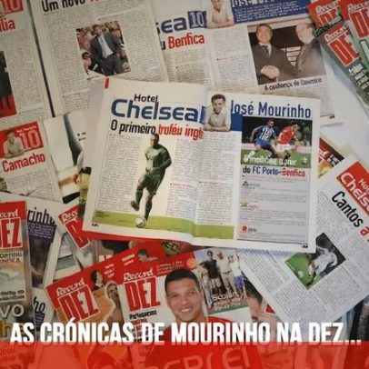 Mourinho: crónicas de MOUseu Record 20 anos depois na Revista Dez