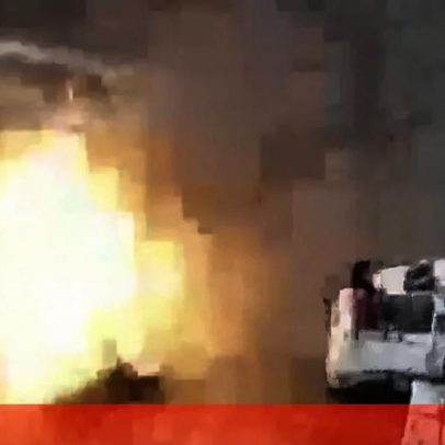 Vídeo mostra ataque de Israel ao carro que seguia o comandante do Hamas