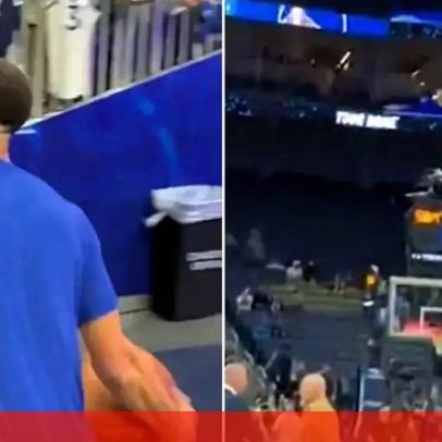 Lançamento de Curry perto do balneário gera curiosidade, sem relação com IA