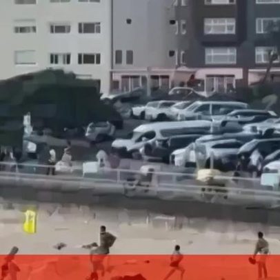 Vídeo mostra pânico na praia após ataque mortal em Sydney
