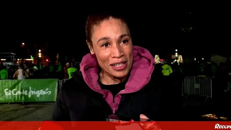 Ex-atleta olímpica fez questão de estar presente na corrida deste domingo