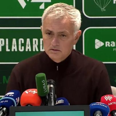 Mourinho diz que ala que corre, morde e marca poderia ter mudado o resultado