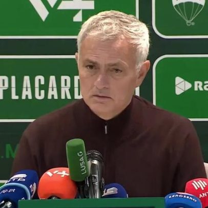 Mourinho: se houvesse ala que corre, morde e marca, teríamos outro resultado