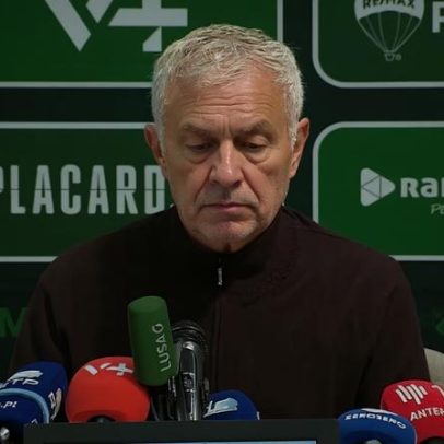 Mourinho comenta lesão de Leandro Barreiro que ficou em campo até ao intervalo