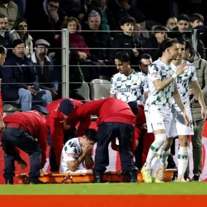 Vasco Sousa reage à lesão grave e questiona como aconteceu