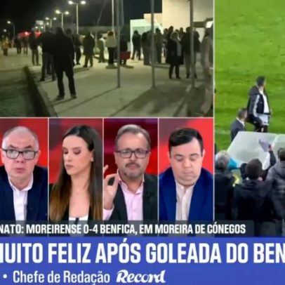 Mourinho elogia Benfica pela pressão, não atribui mérito à de Rui Borges
